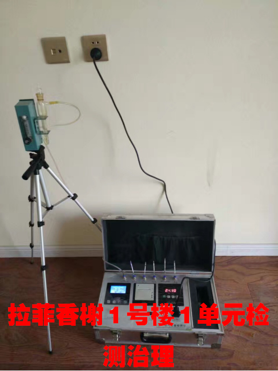 拉菲香榭1號樓1單元室內(nèi)檢測治理