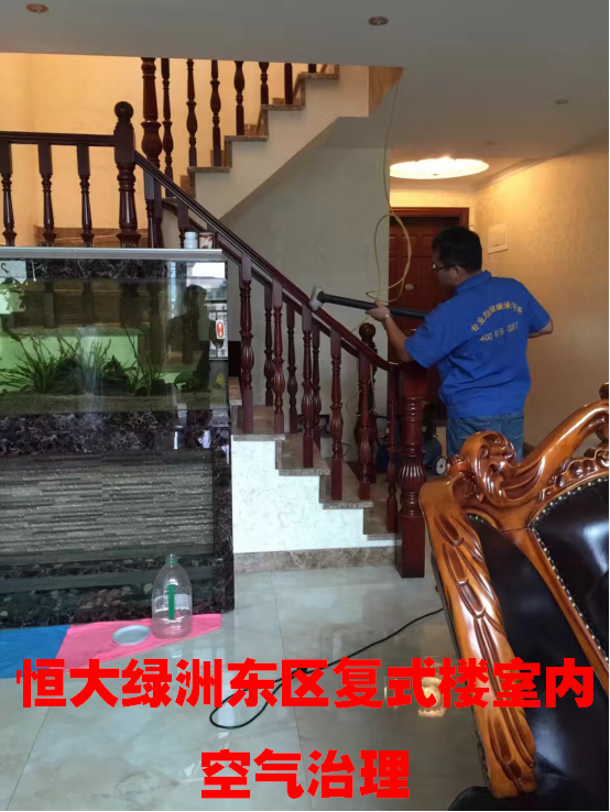 恒大綠洲東區(qū)復(fù)式樓室內(nèi)空氣治理