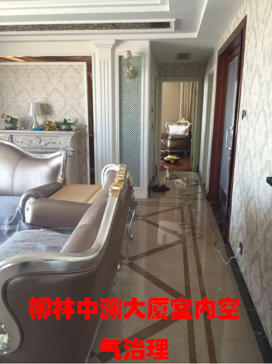 柳林中淵大廈室內(nèi)空氣治理