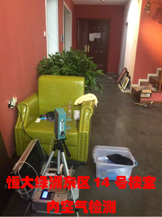 恒大綠洲東區(qū)14號(hào)樓2單元室內(nèi)空氣檢測(cè)