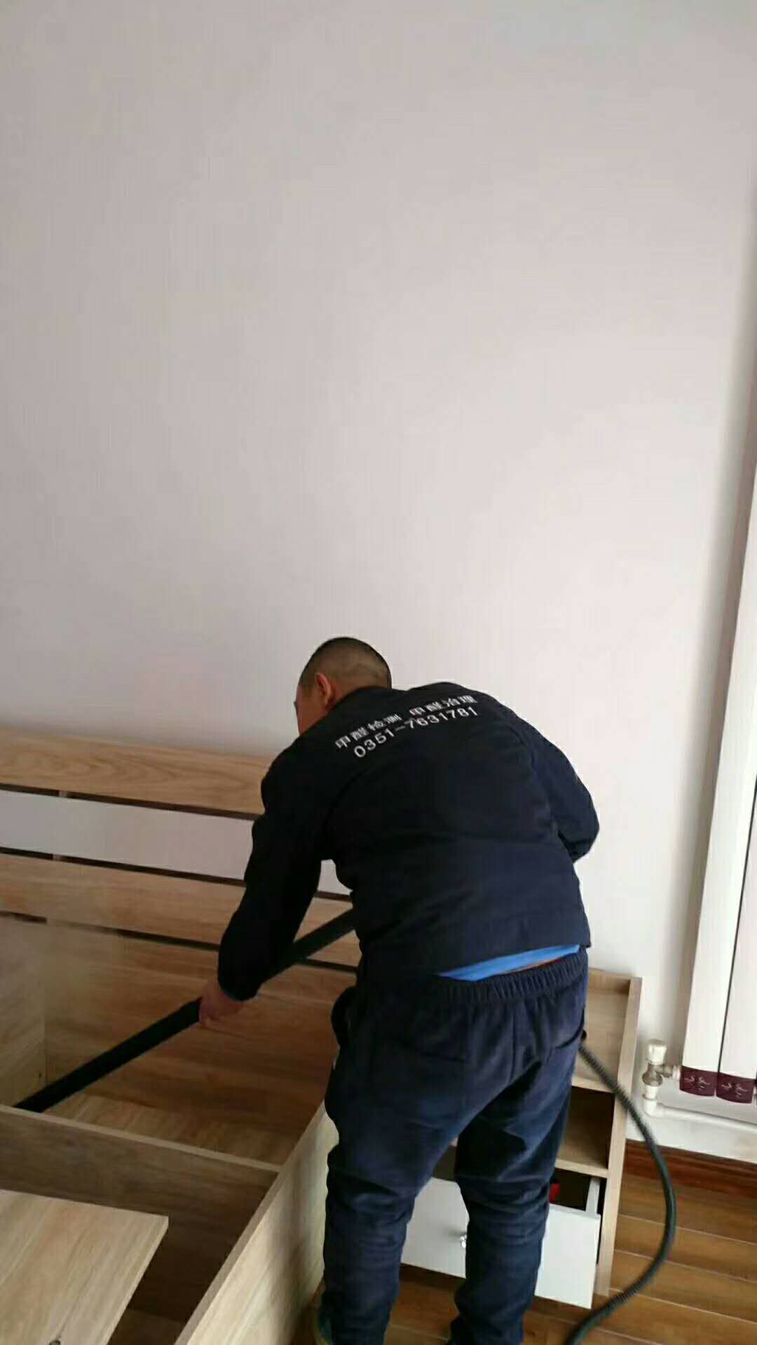 電建二公司宿舍6號(hào)樓2單元檢測(cè)治理！