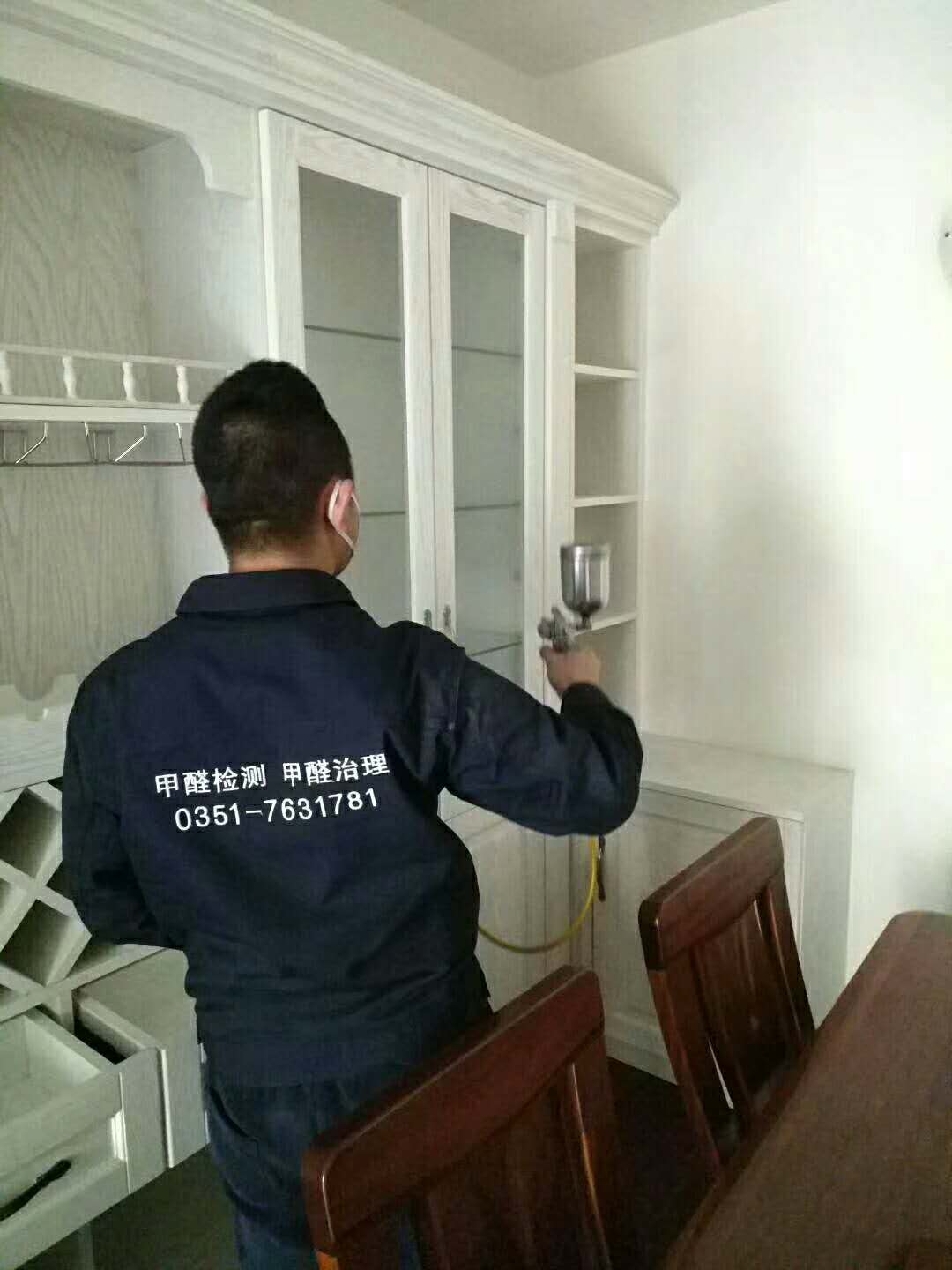 湖濱文景苑9號(hào)樓4單元檢測(cè)治理！